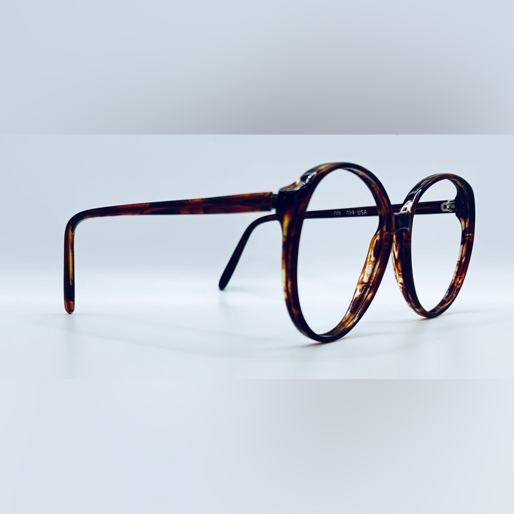 Vintage Pride 450 Brown Round Sunglasses Frames Only